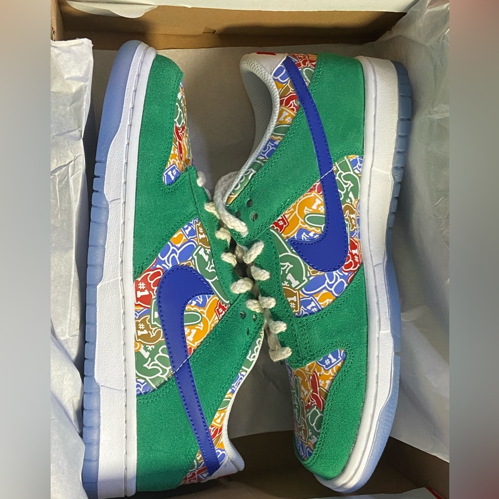 Nike Dunk Lows “Foam Finger”